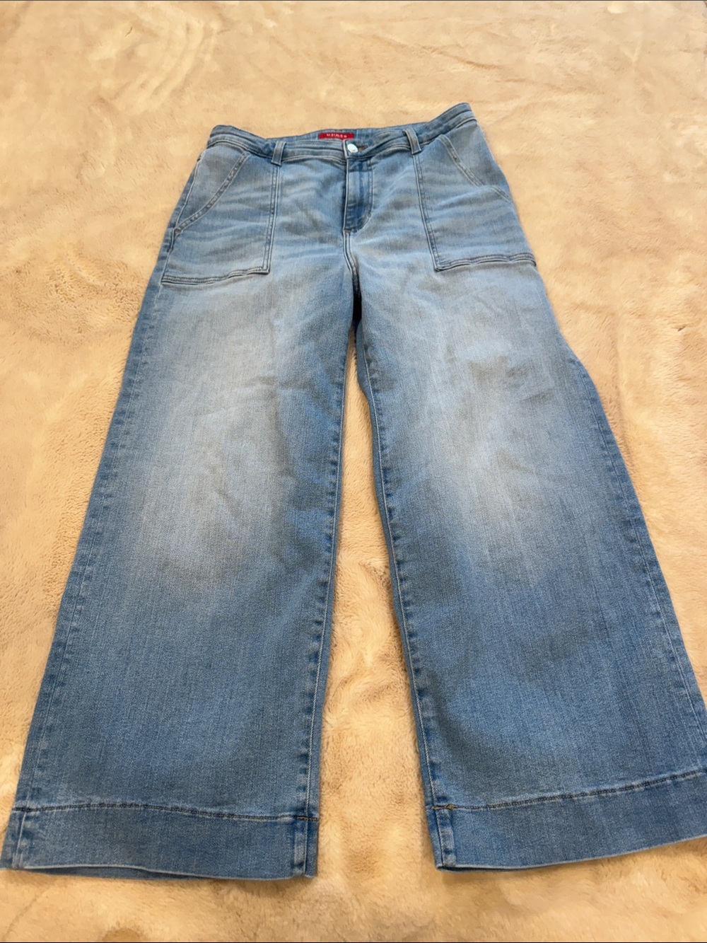 Guess Wide Leg Women's Jeans in Light Blue